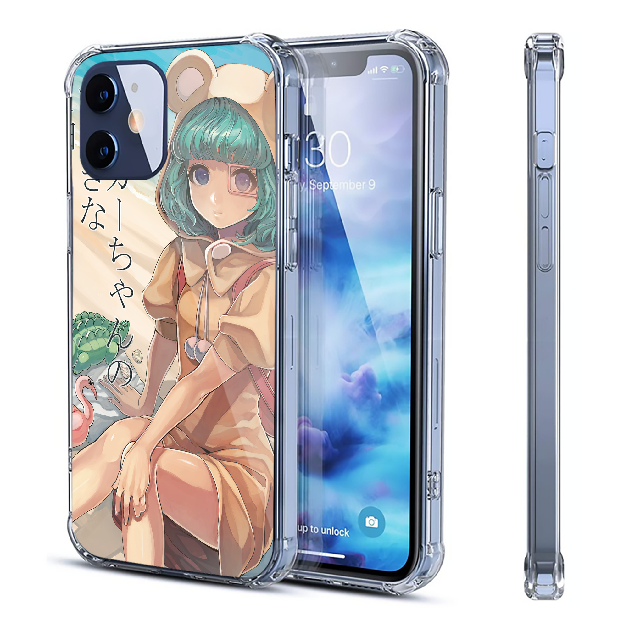 （画像用） ワンピース ONE PIECE 【iPhone 12シリーズ対応】透明スマホケース（クリアソフトケース）